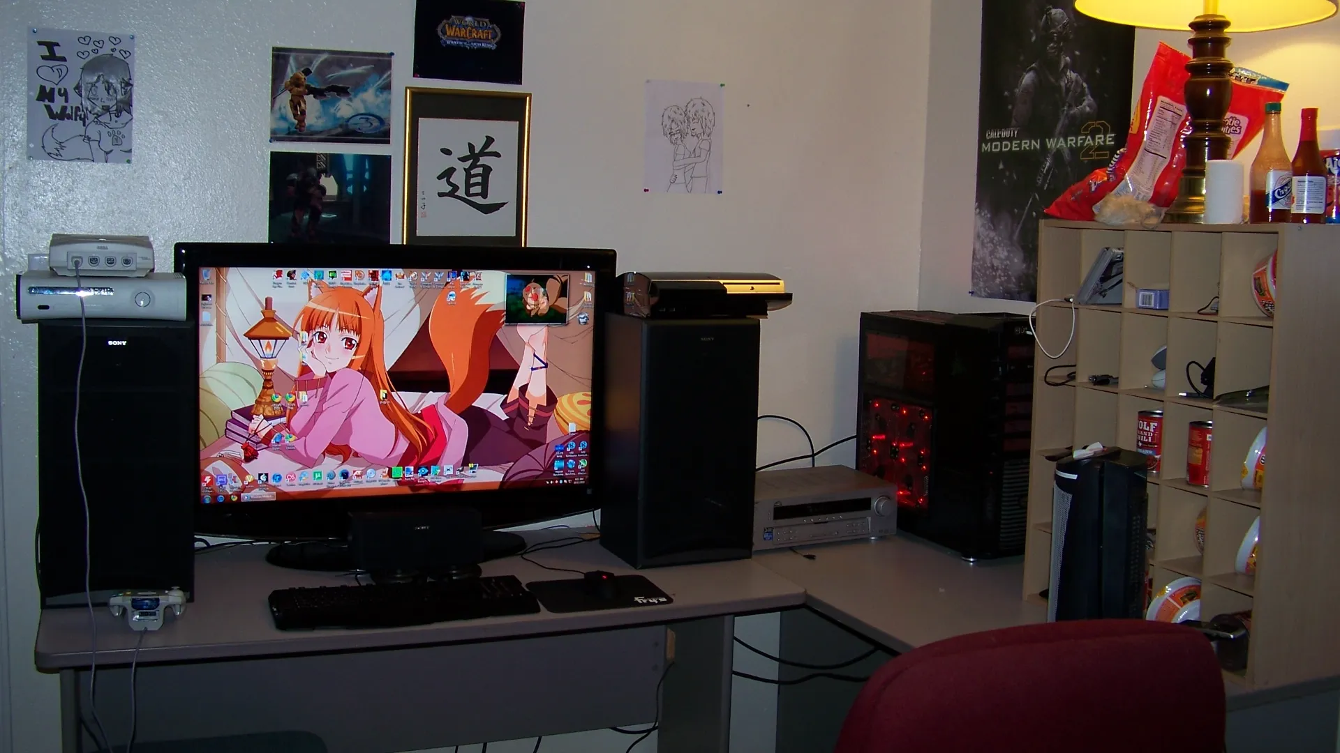 Dustin's room in 2010