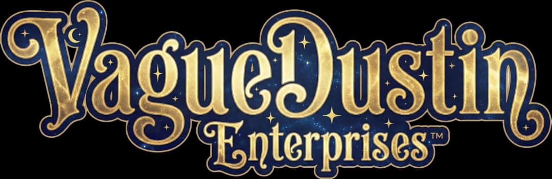 VagueDustin Enterprises™ logo